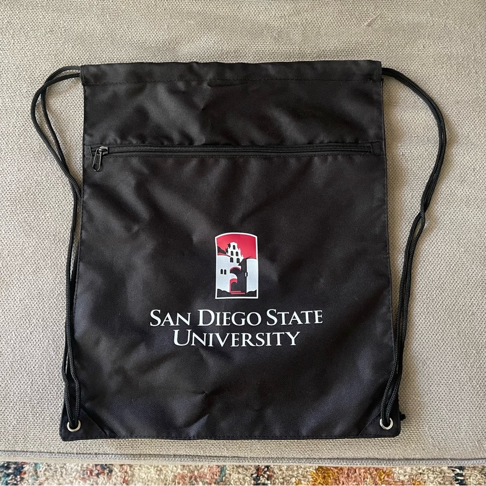 SDSU drawstring bag